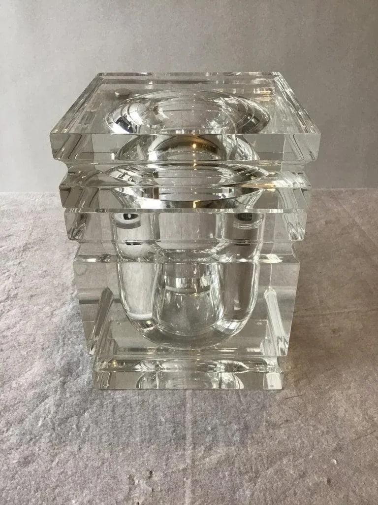 1980s Lucite Box / Ice Bucket - 3