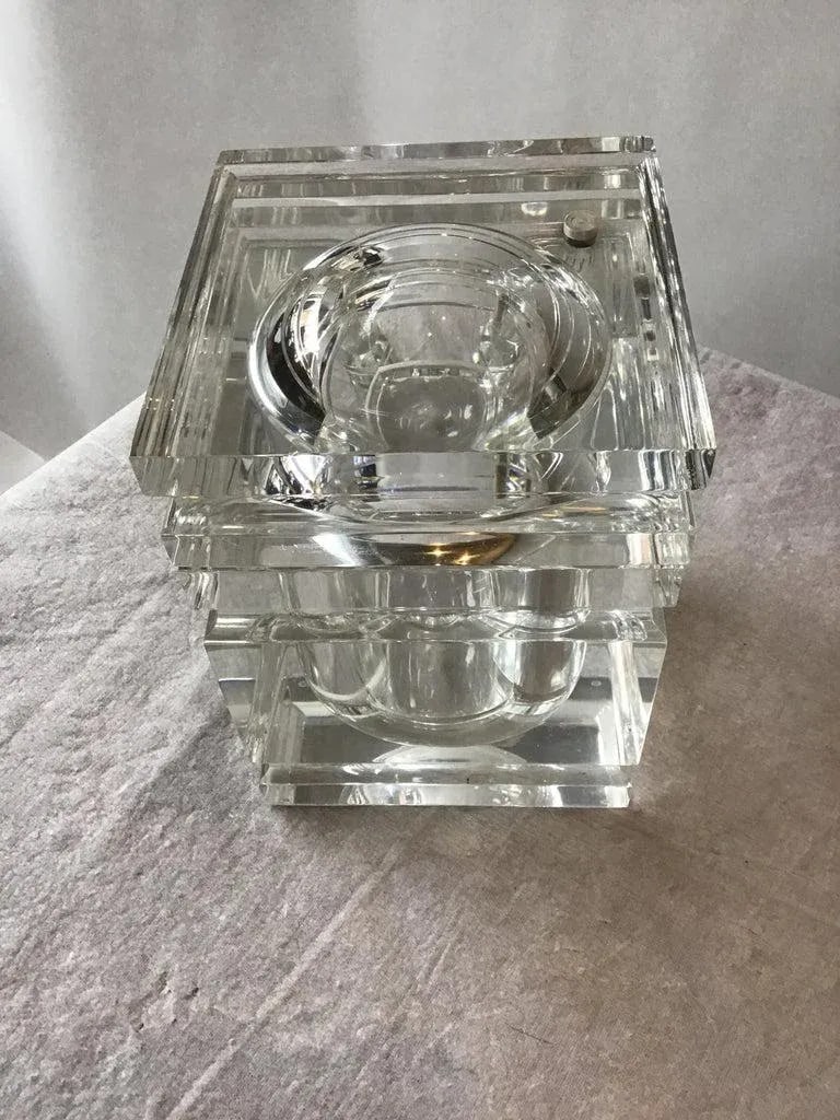 1980s Lucite Box / Ice Bucket - 6