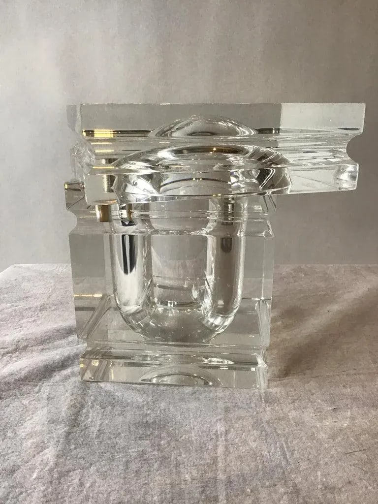 1980s Lucite Box / Ice Bucket - 7