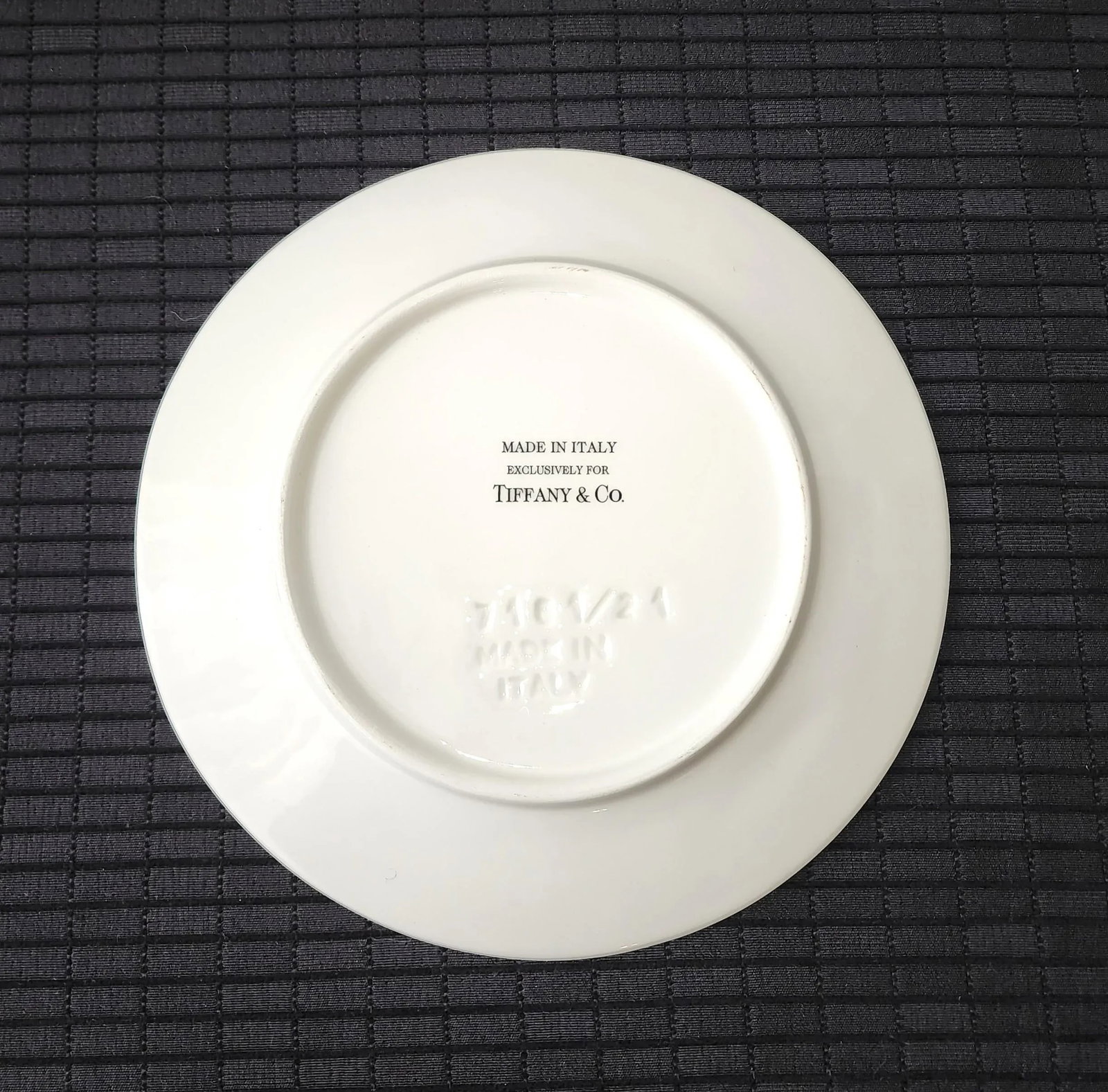 1990s Tiffany & Co. White Garland Dessert/Salad Plates - Set of 11 - 7