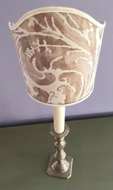 Pair of Fortuny Wall Sconce Lamps Shades - 3
