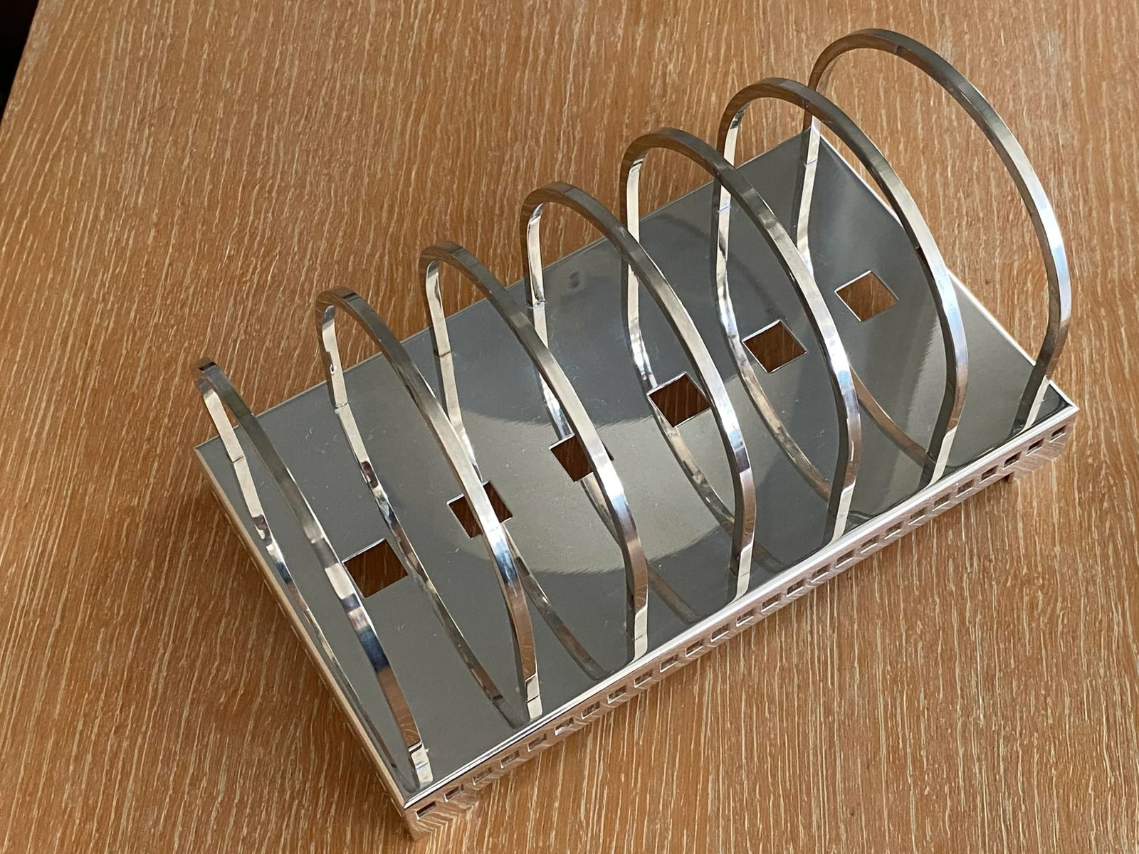 1980's Postmodern Silver Letter Holder by Richard Meier for Swid Powell - 10