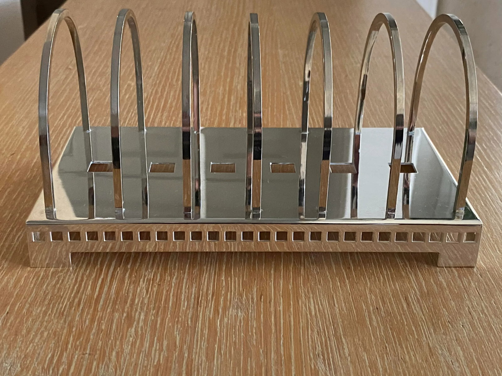 1980's Postmodern Silver Letter Holder by Richard Meier for Swid Powell - 12