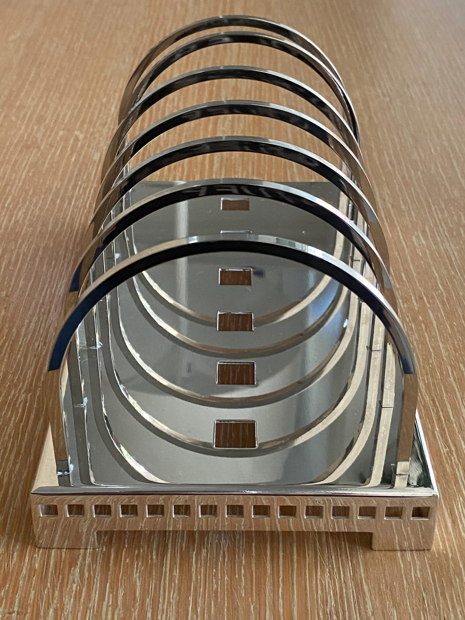 1980's Postmodern Silver Letter Holder by Richard Meier for Swid Powell - 13