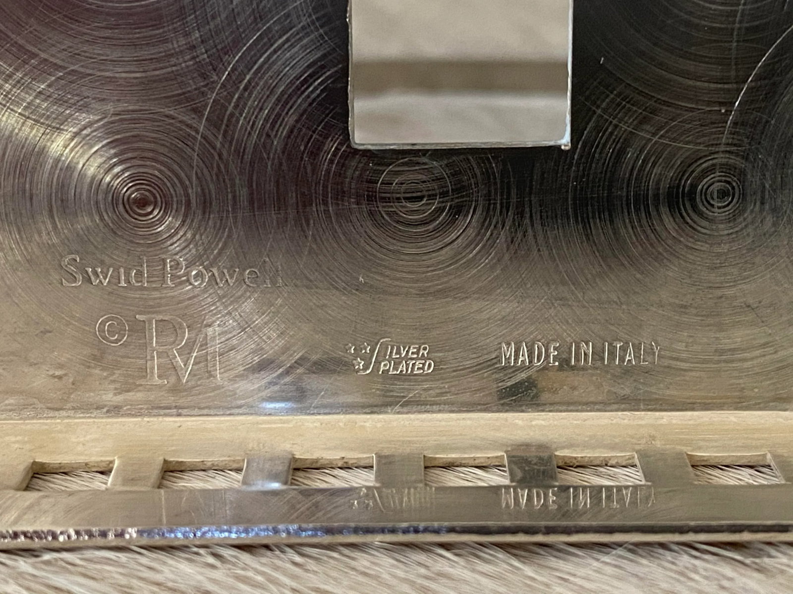 1980's Postmodern Silver Letter Holder by Richard Meier for Swid Powell - 8