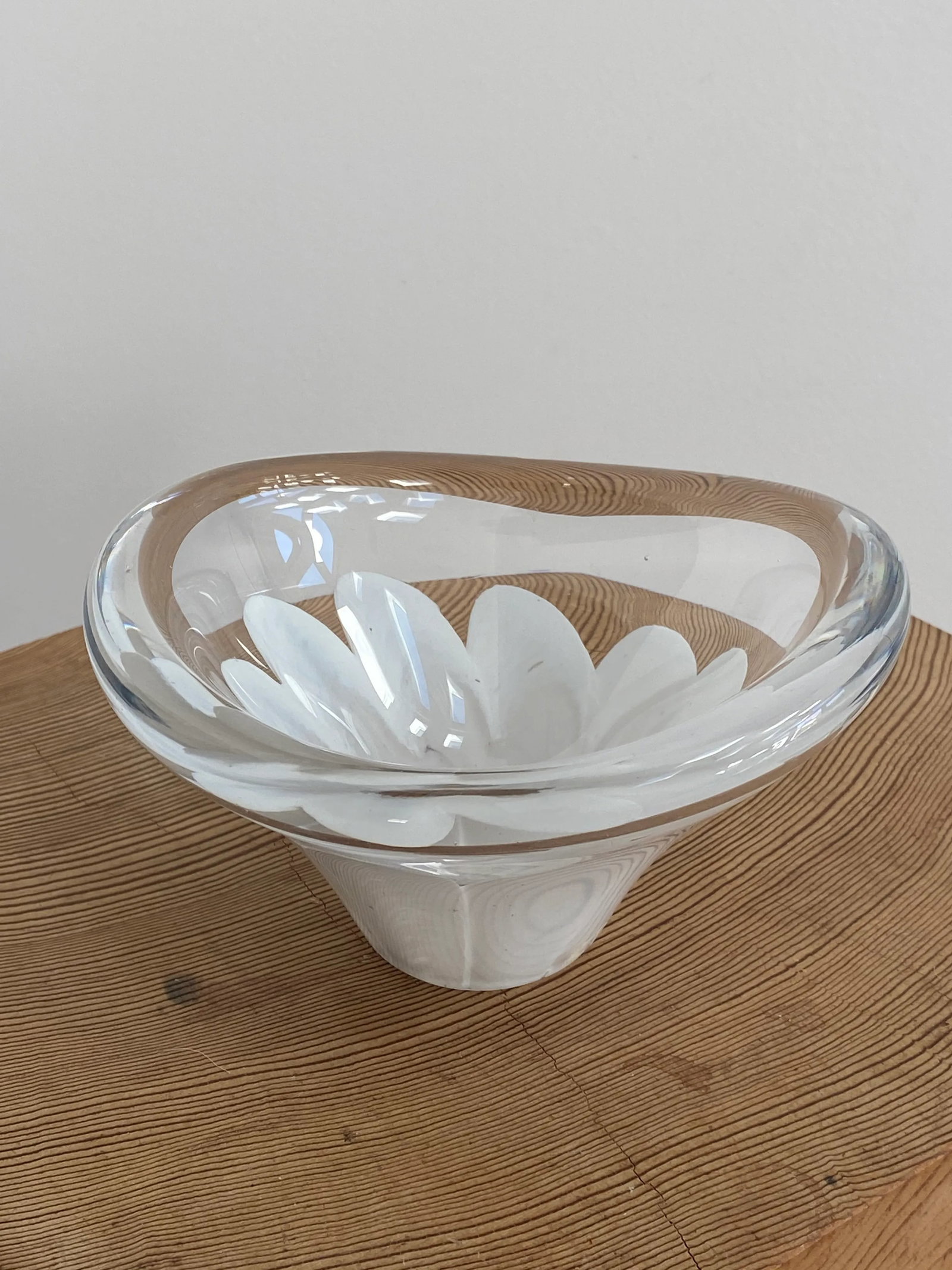 Danish Modern Glass Bowl - 2
