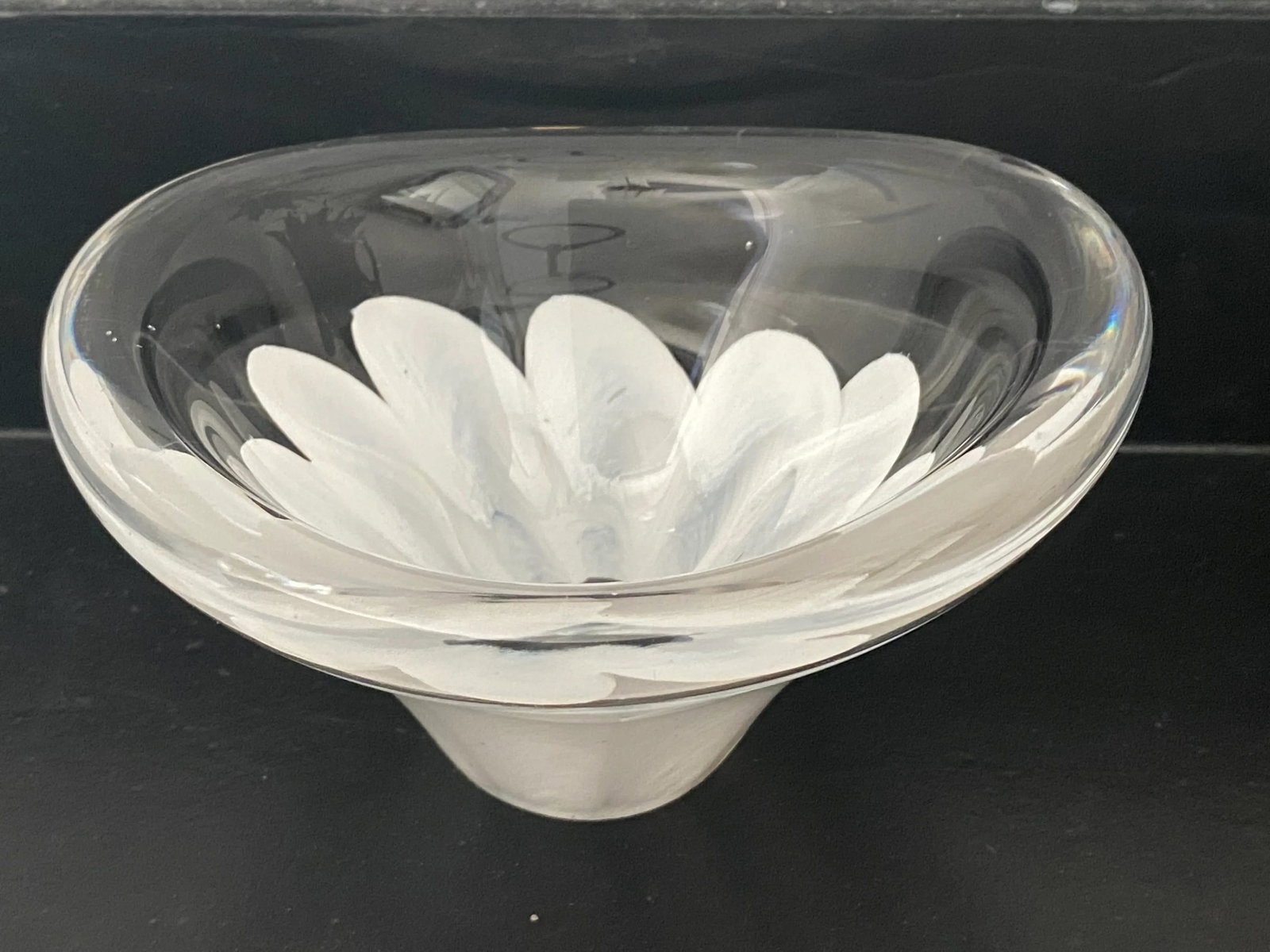 Danish Modern Glass Bowl - 3