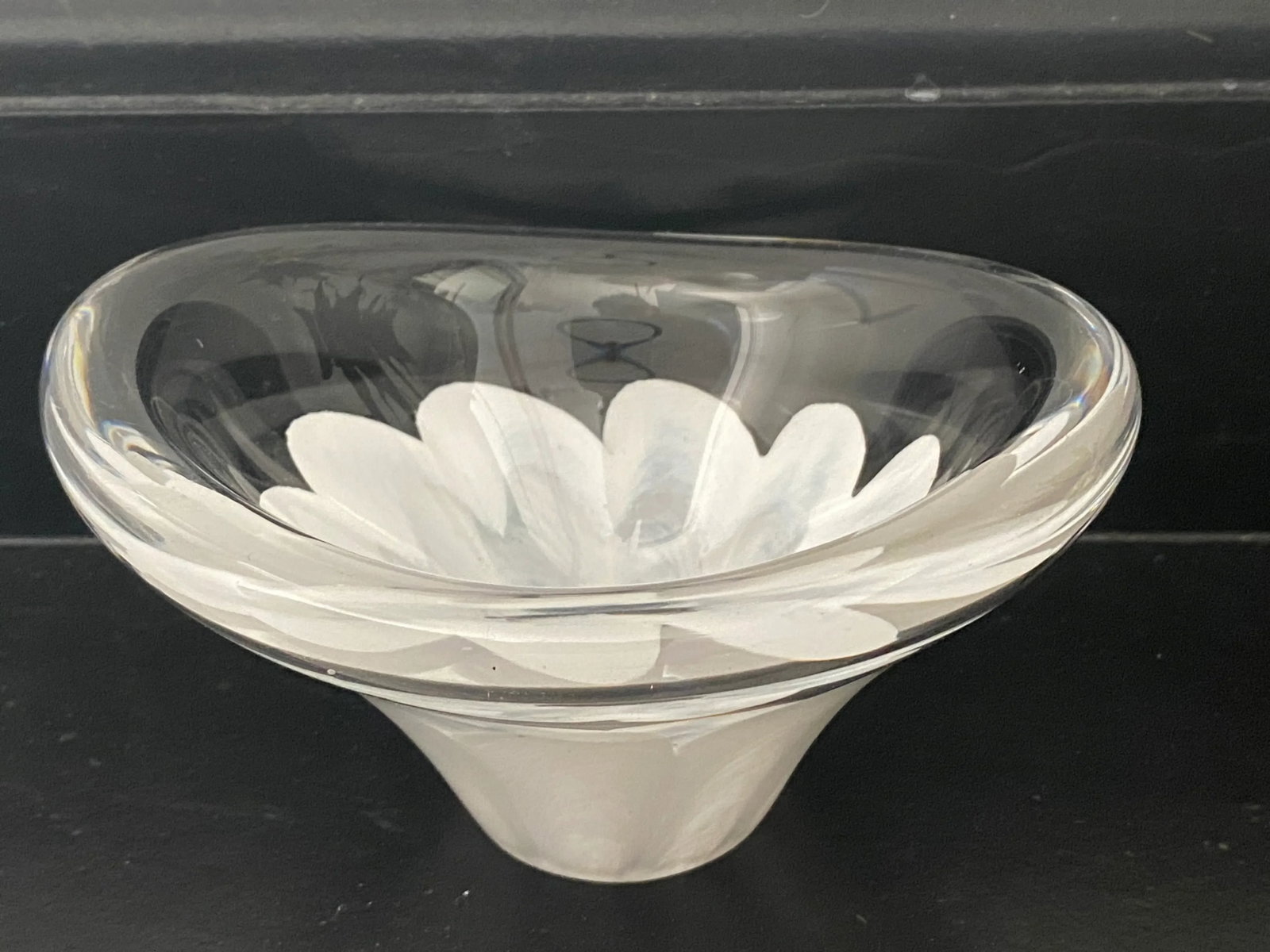 Danish Modern Glass Bowl - 4