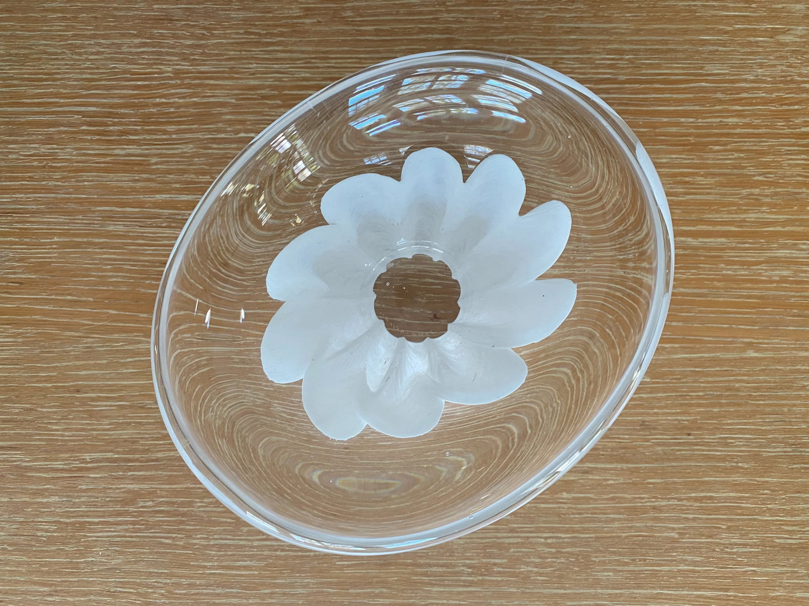 Danish Modern Glass Bowl - 8