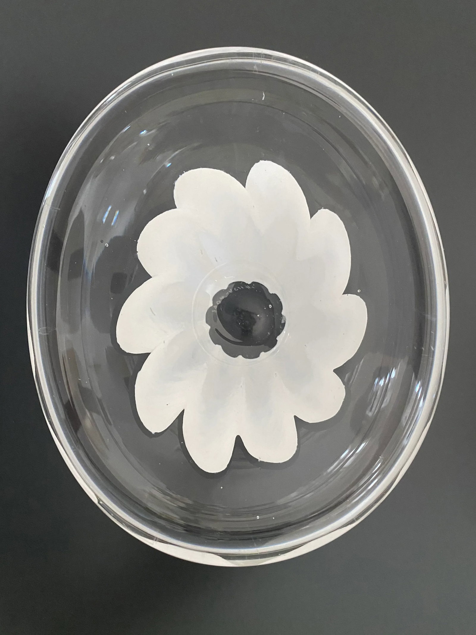 Danish Modern Glass Bowl - 9