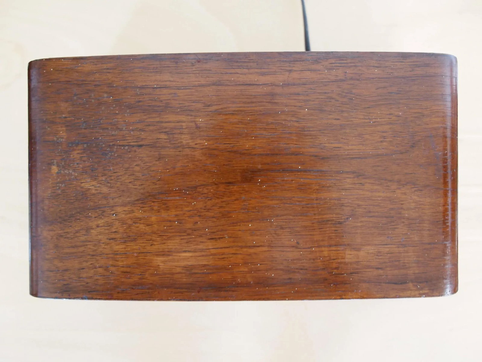 Vintage Eames Emerson 588a Radio, Walnut Bent Plywood, Mid-Century Modern, Retro Mad Men Era - 6