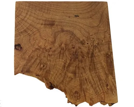 Michael Elkan Burl Wood Box - 2