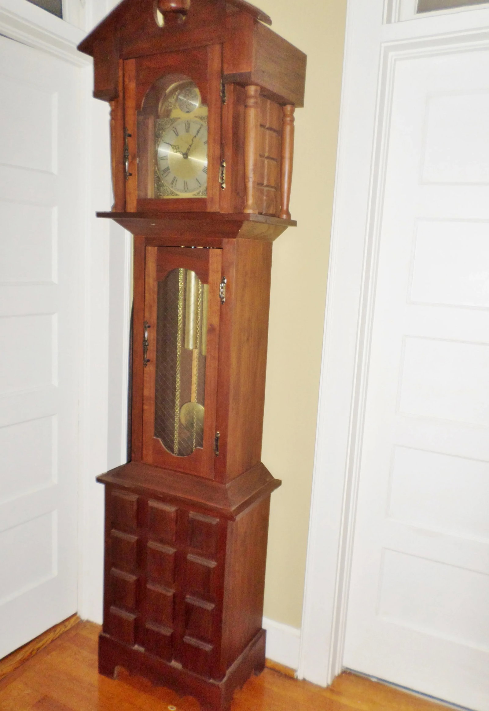 Vintage German Grandfather Clock - 4