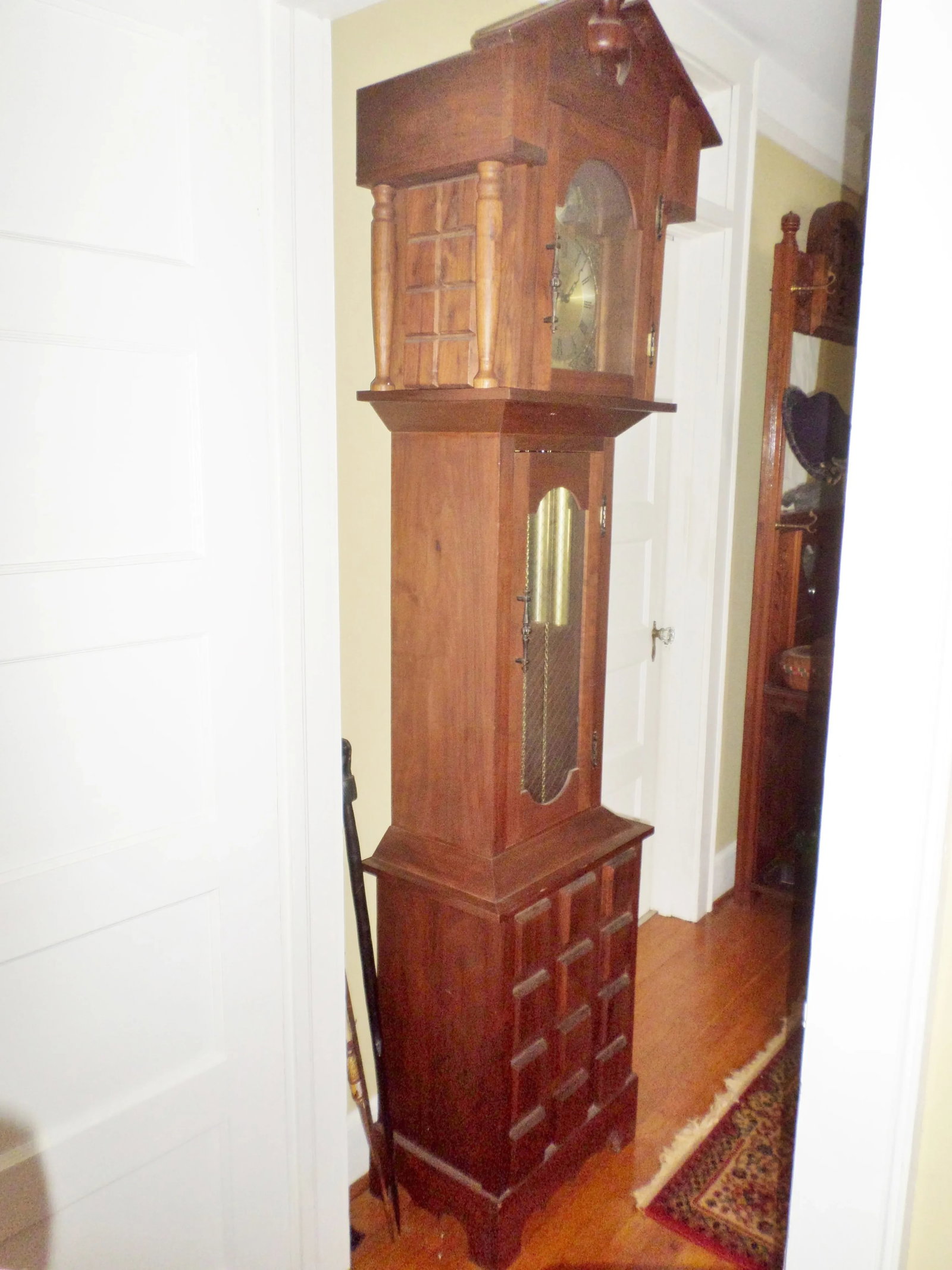 Vintage German Grandfather Clock - 6