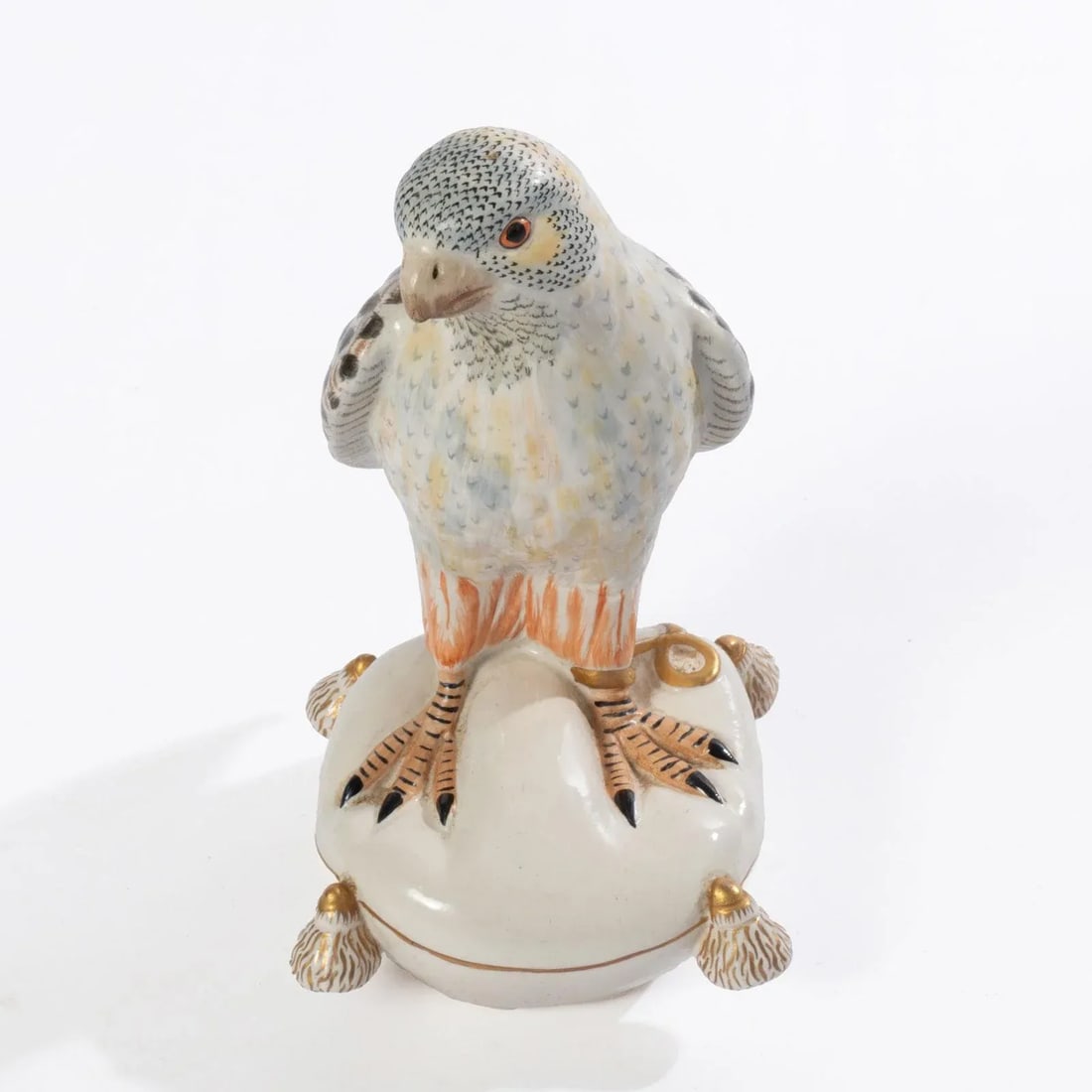 Mottahedeh Porcelain Falcon on Pillow - 2