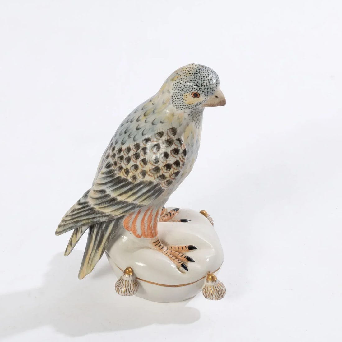 Mottahedeh Porcelain Falcon on Pillow - 3