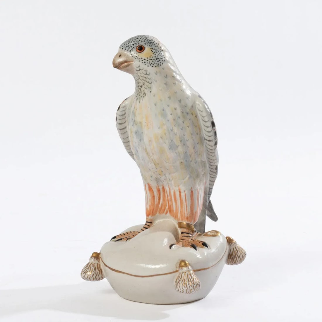 Mottahedeh Porcelain Falcon on Pillow - 6