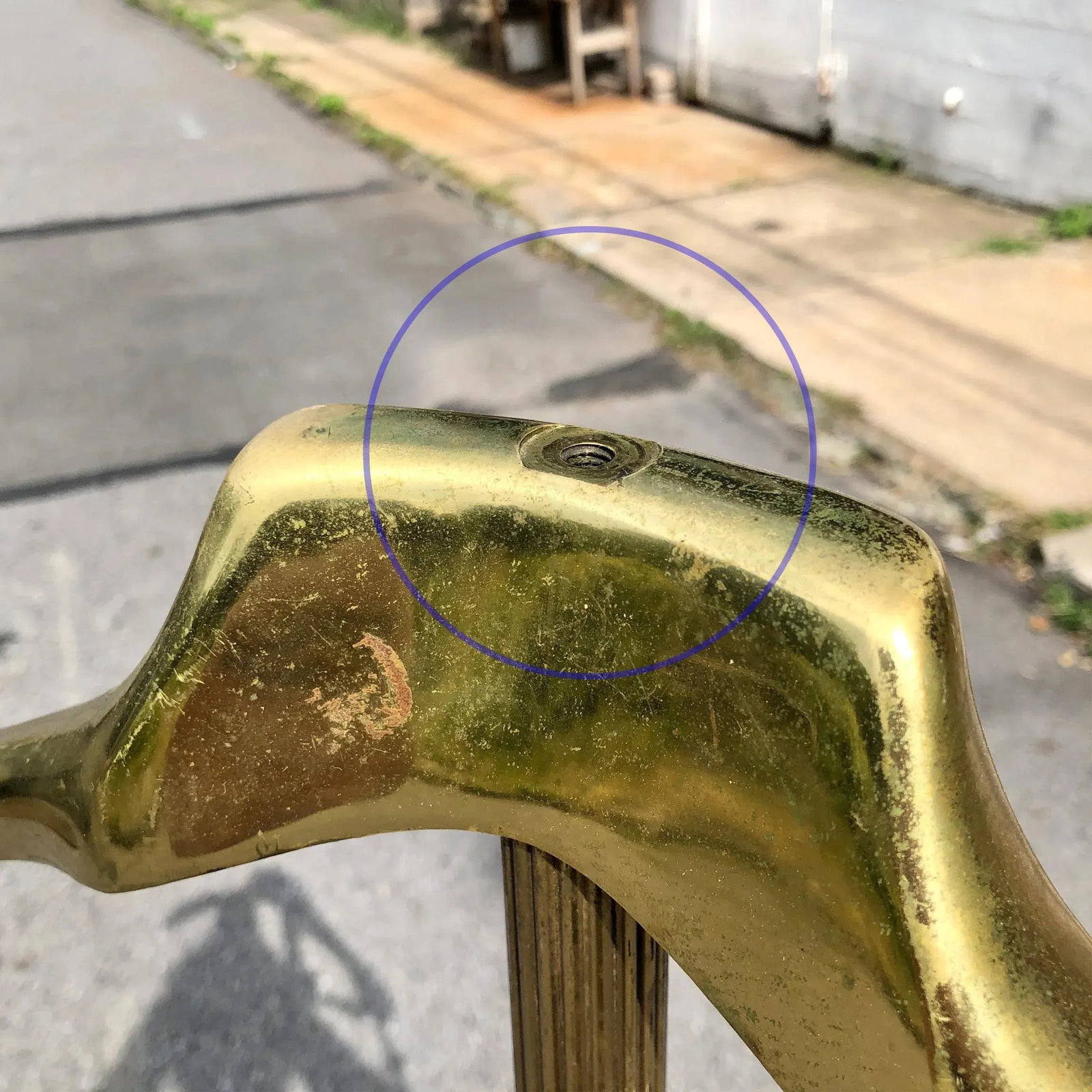 Vintage Art Deco Brass Gentleman's Valet Coat Rack by Glo-Mar Artworks - 6