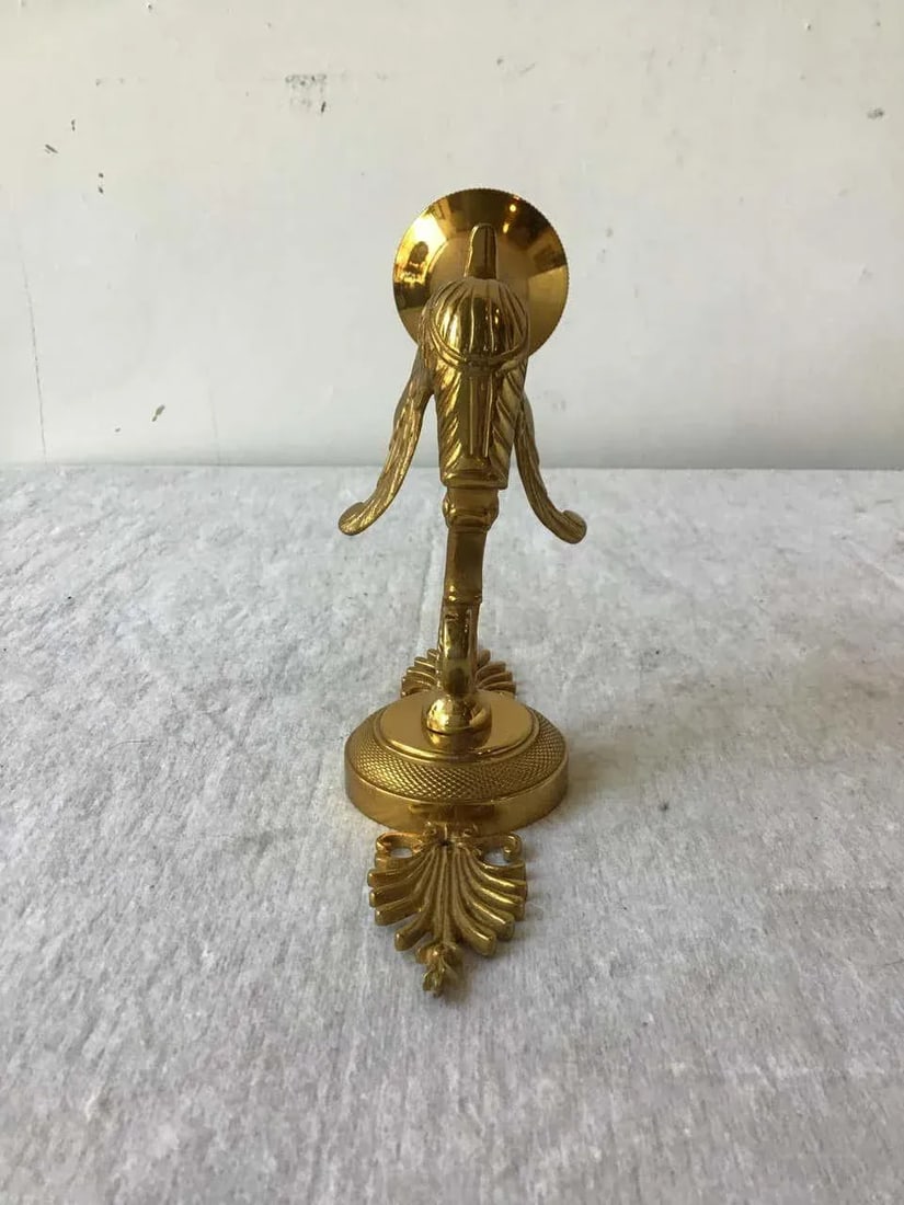 French Empire Bronze Swan Sconces - Set of 4 - 11