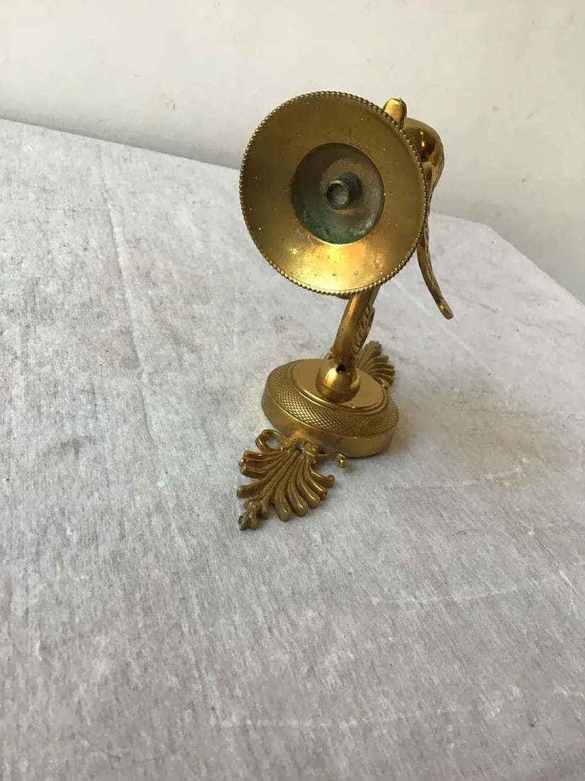 French Empire Bronze Swan Sconces - Set of 4 - 3