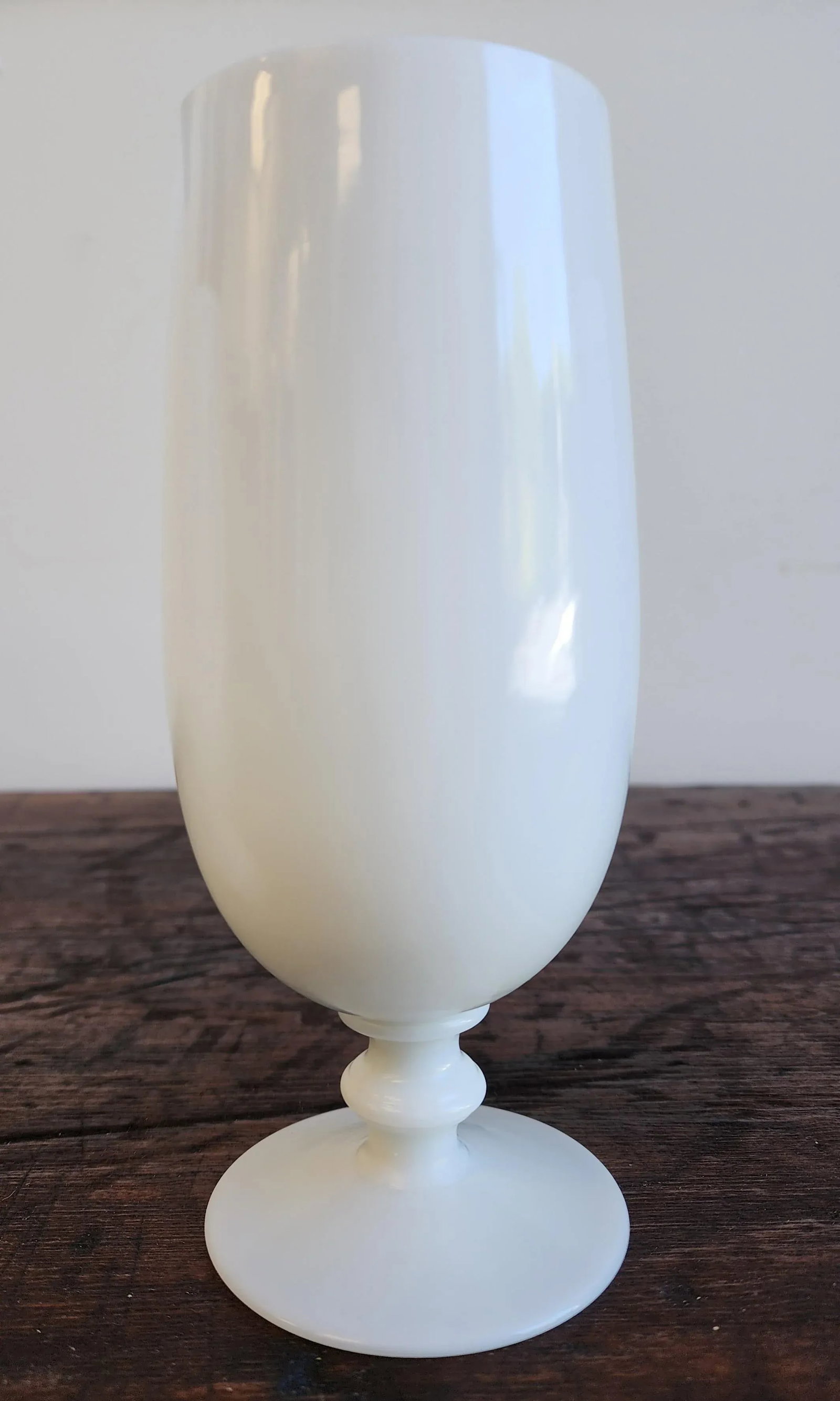 Vintage White Portieux Vallerysthal Juice or Iced Tea Glasses - Set of 4 - 11