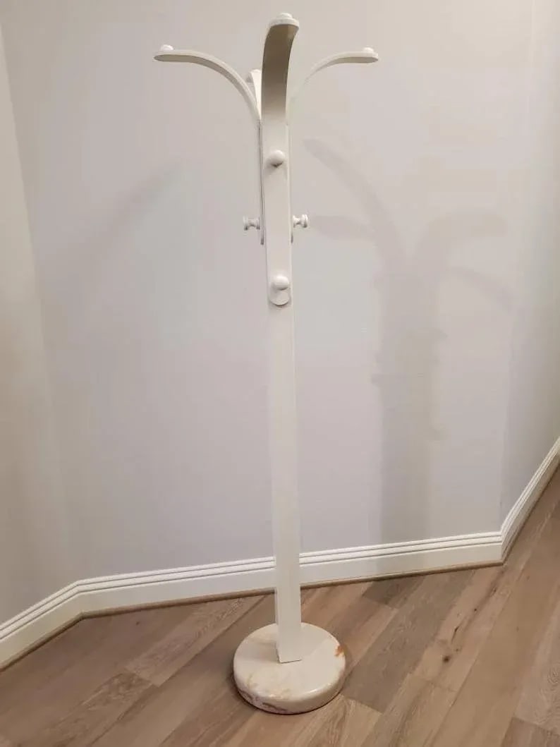 Italian Mid-Century Modern Ettore Sottsass Bentwood Coat & Hat Rack Hall Tree - 10
