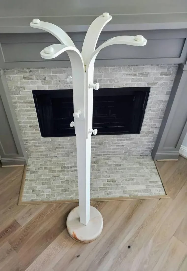 Italian Mid-Century Modern Ettore Sottsass Bentwood Coat & Hat Rack Hall Tree - 3