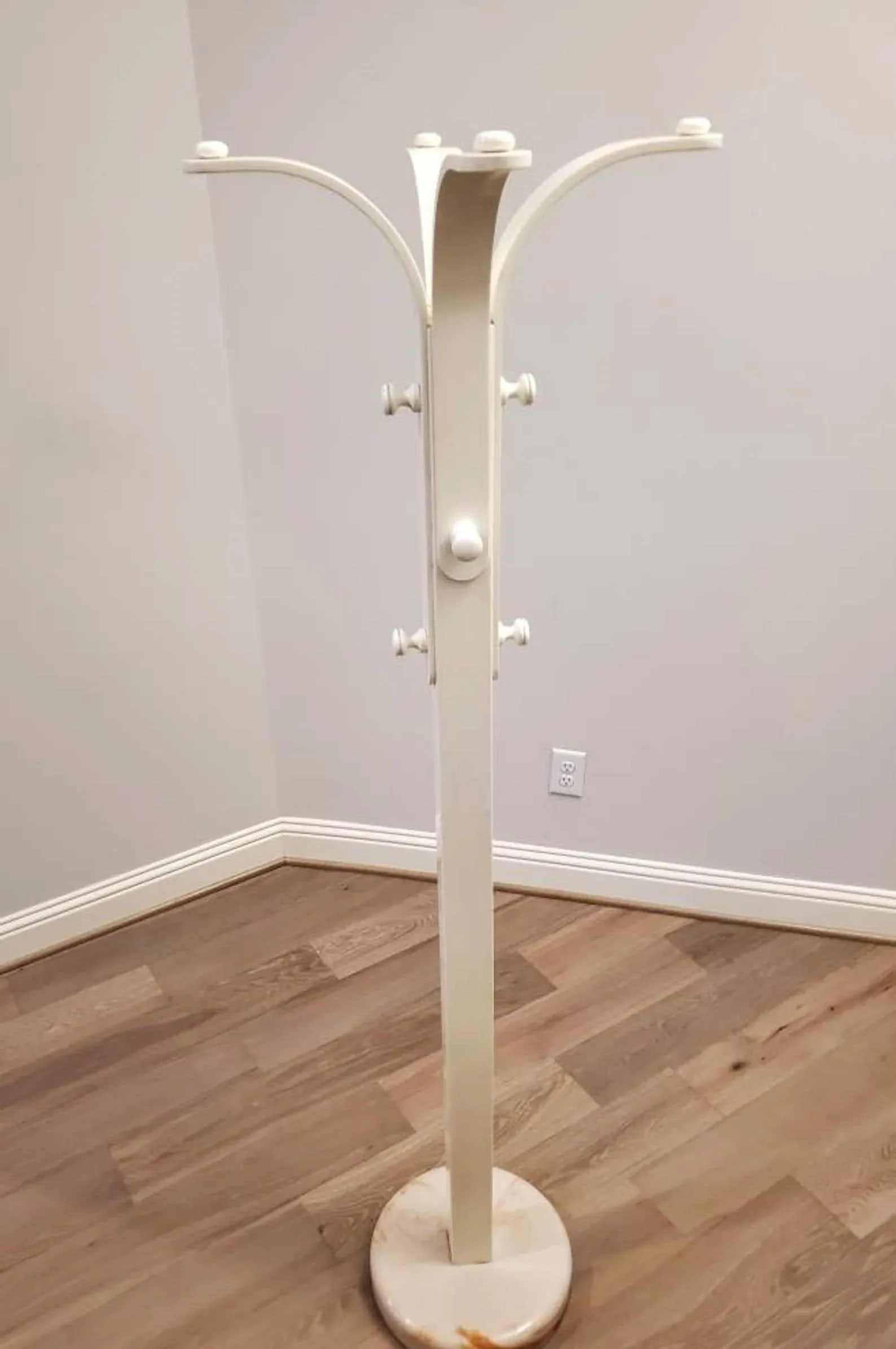 Italian Mid-Century Modern Ettore Sottsass Bentwood Coat & Hat Rack Hall Tree - 9
