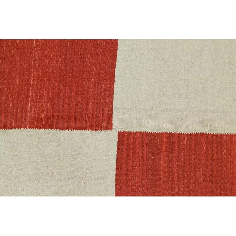 Handwoven Scandinavian Style Persian Kilim Rug 6'10"*9'1" - 8
