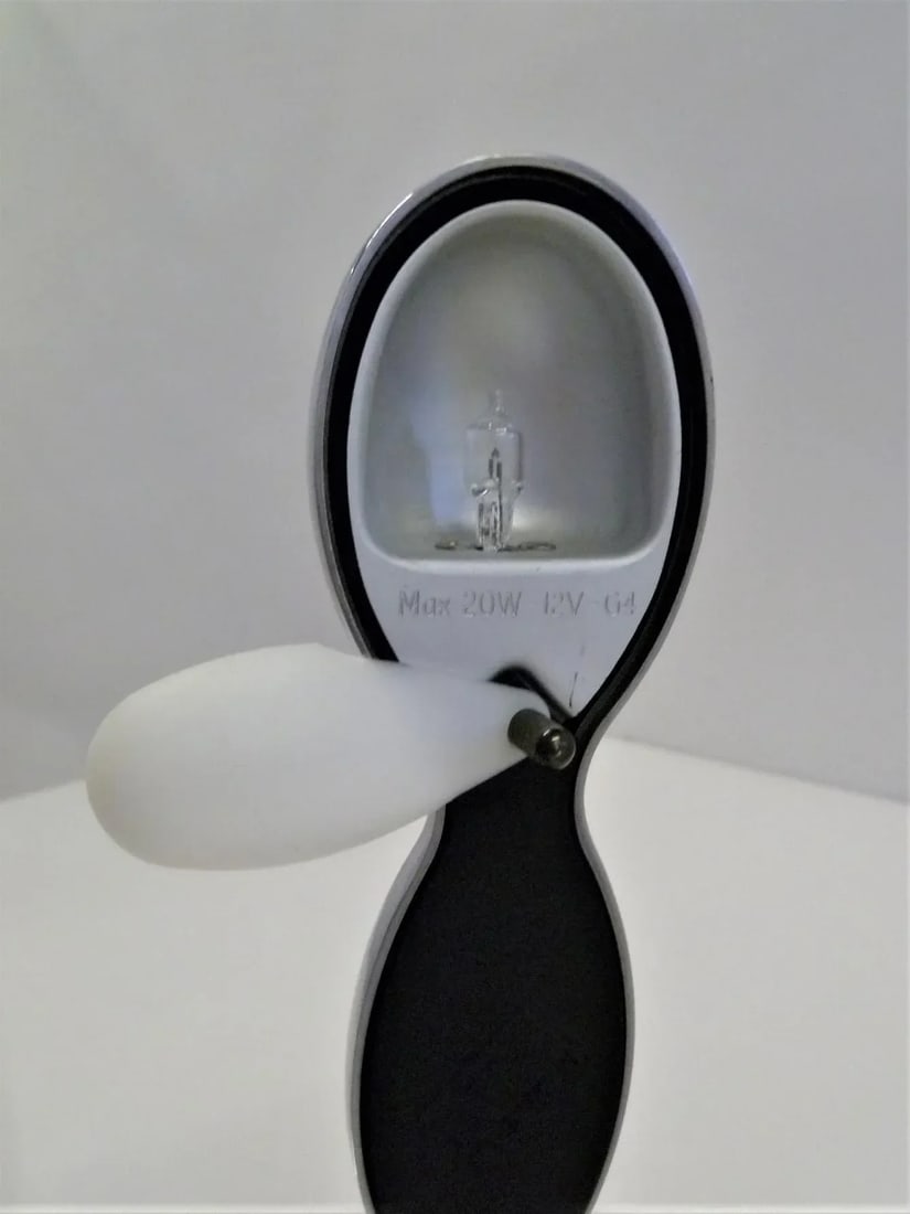 1993 Ilaria Gibertini for Nemo Space Age Modern Table Lamps, Italy - a Pair - 9