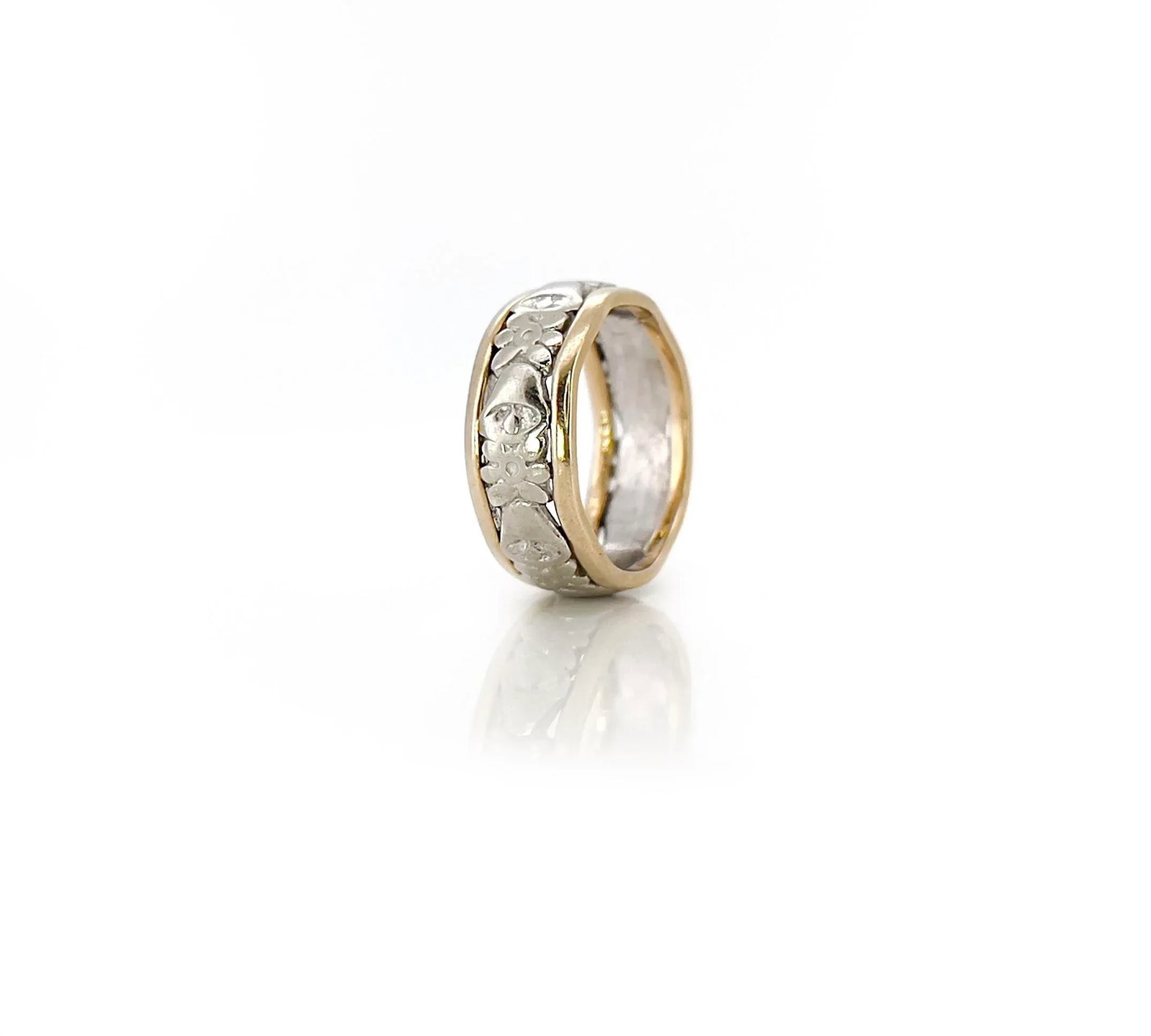 Vintage 14k Bristol Wedding Bells Ring, Size 6 - 3