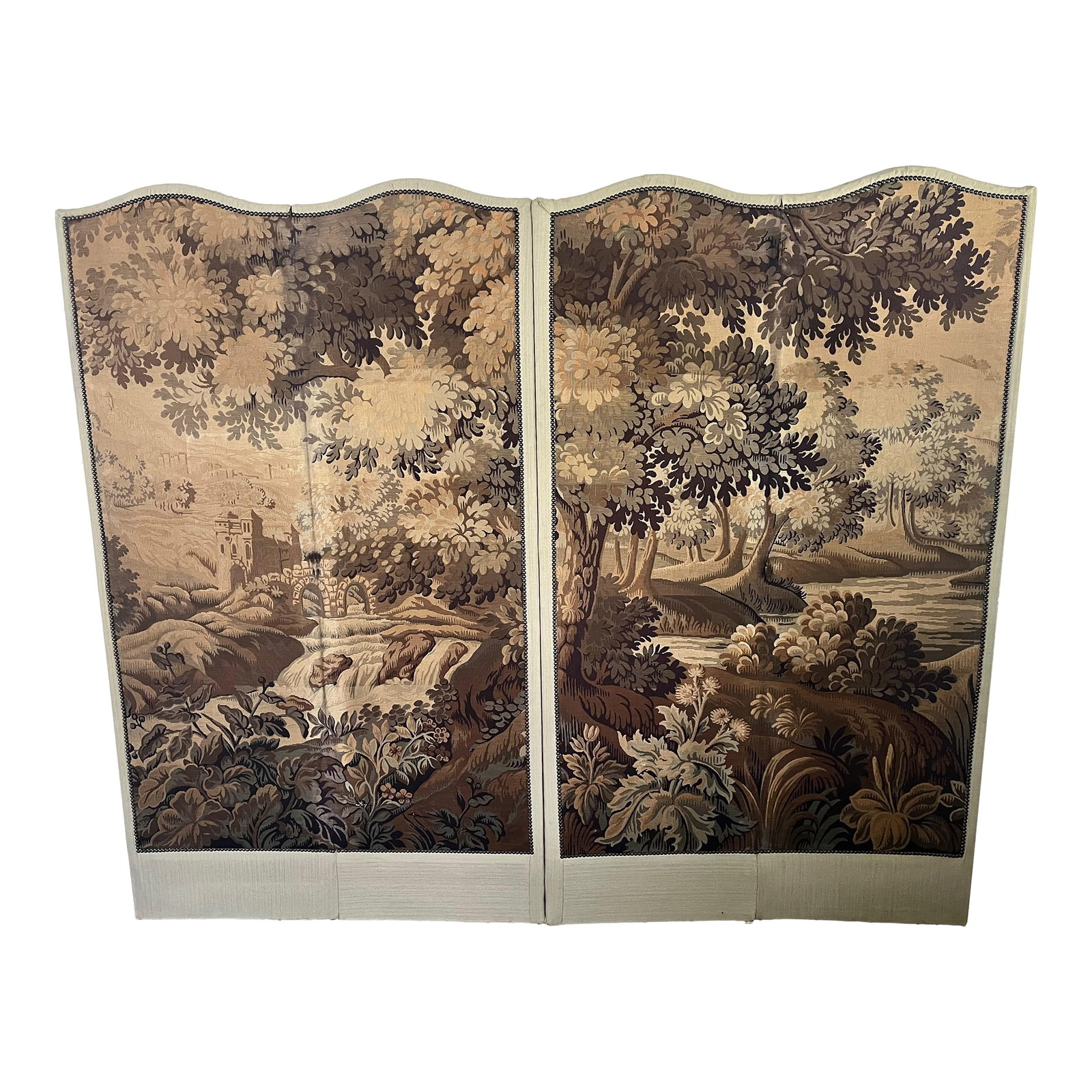 Vintage Tapestry Folding Screen (1 of 8)