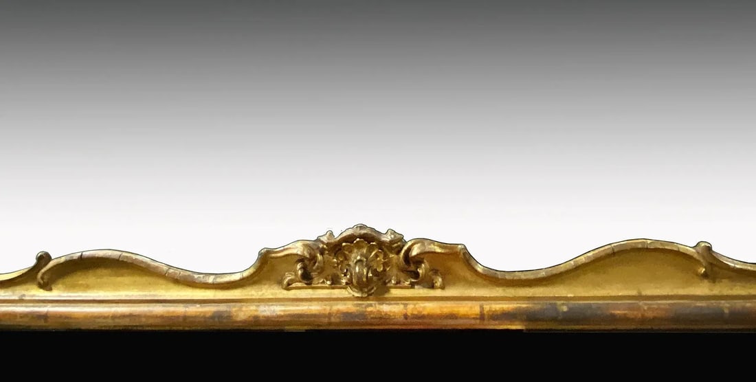Pier Mirror Antique Gilt Victorian - 2
