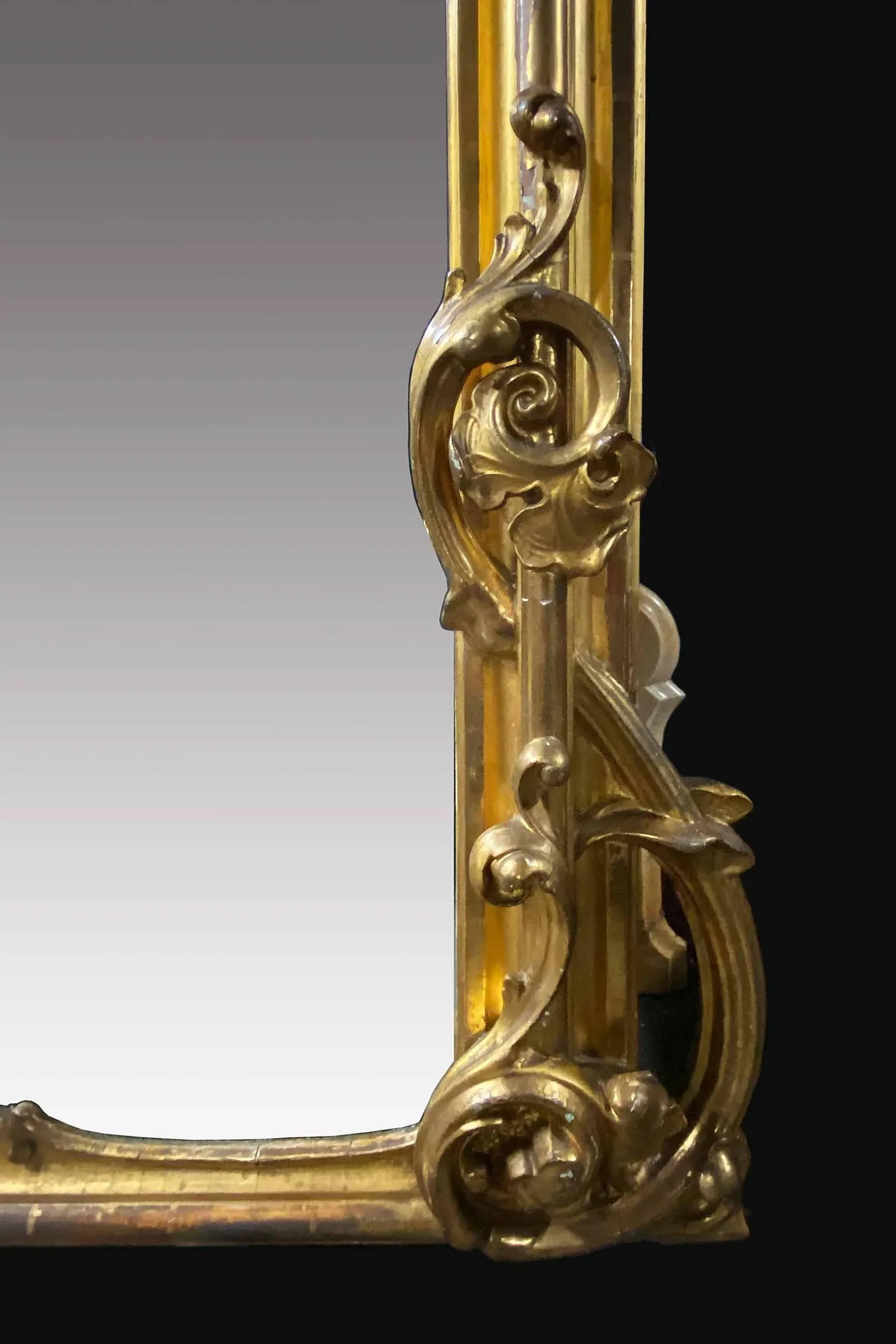 Pier Mirror Antique Gilt Victorian - 6