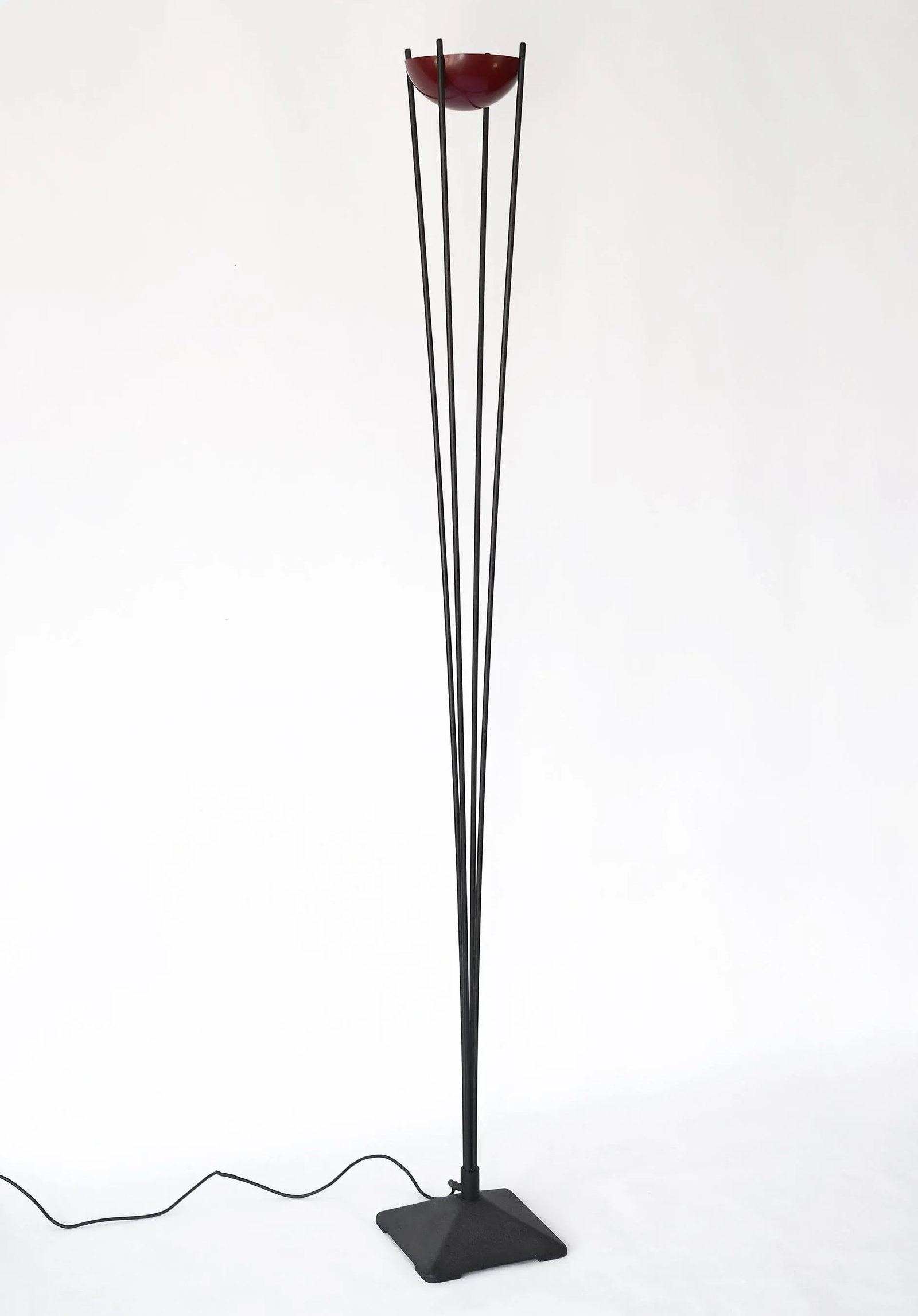 1980s Postmodern Memphis Design Kock & Lowy Torchiere Floor Lamp - 13