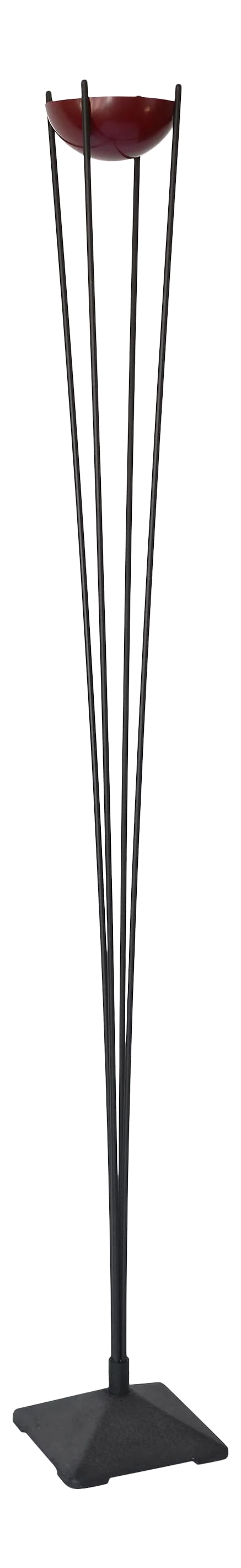 1980s Postmodern Memphis Design Kock & Lowy Torchiere Floor Lamp (1 of 13)