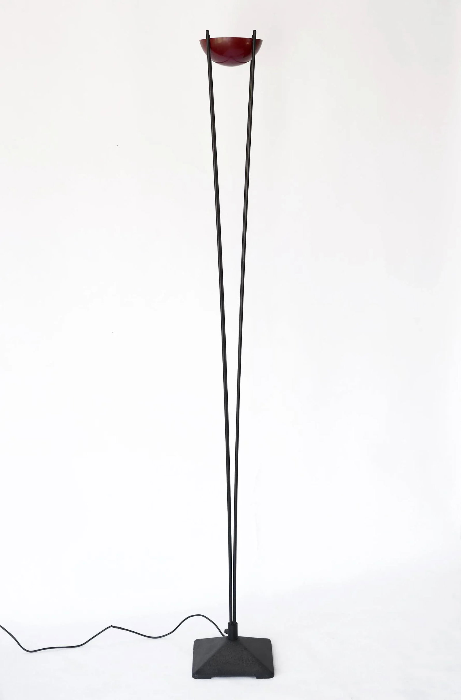 1980s Postmodern Memphis Design Kock & Lowy Torchiere Floor Lamp - 2