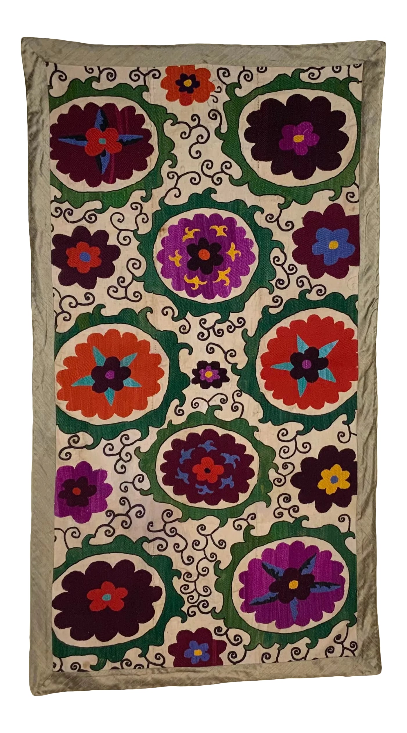 Antique Suzani Panel Wall Hanging (1 of 12)