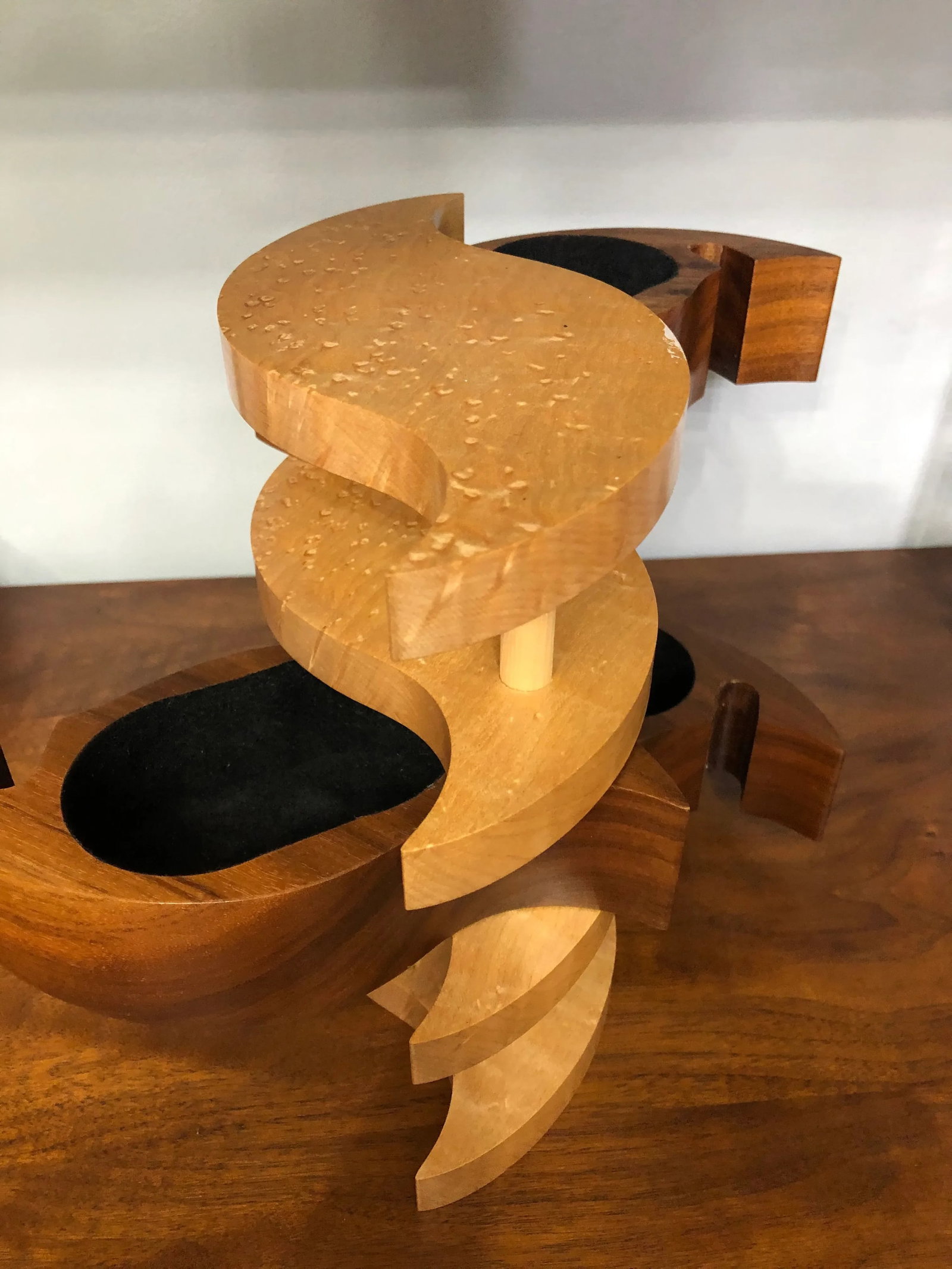 Handcrafted Wood Jewelry Box - 5