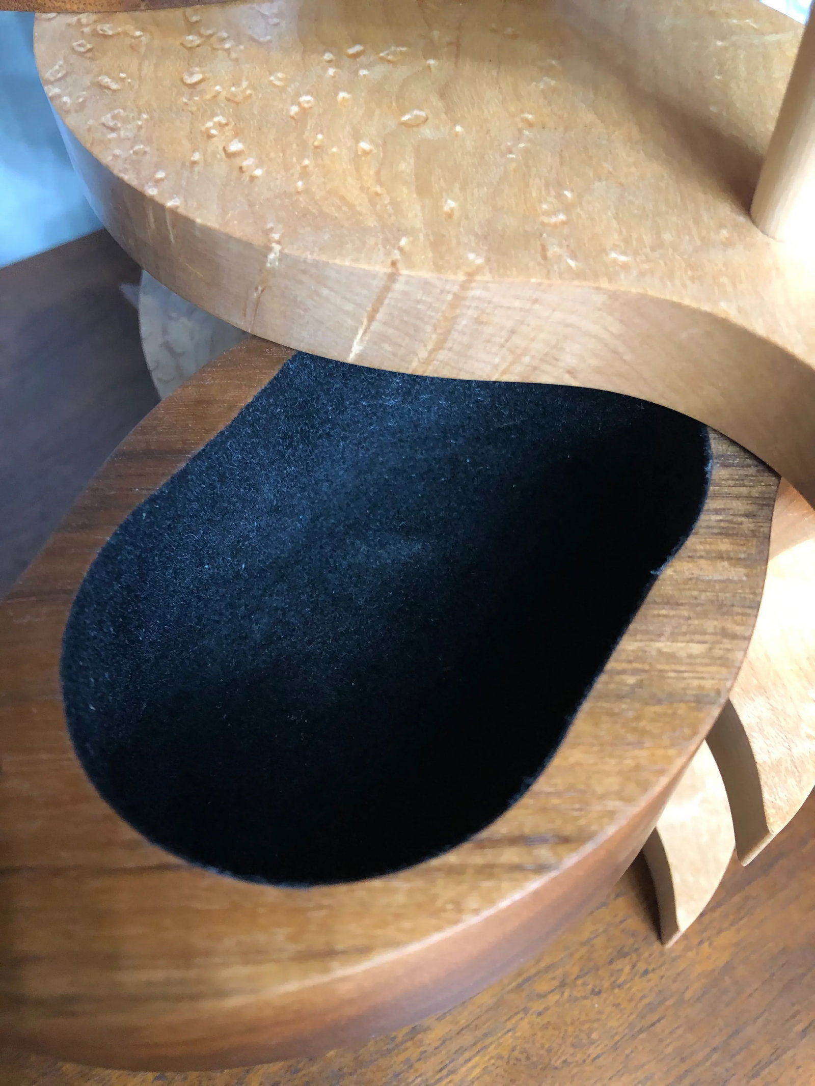 Handcrafted Wood Jewelry Box - 6
