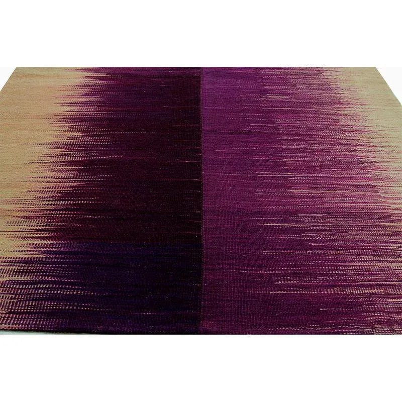 Handwoven Scandinavian Style Persian Kilim Rug 3'7" X 5'2" - 4