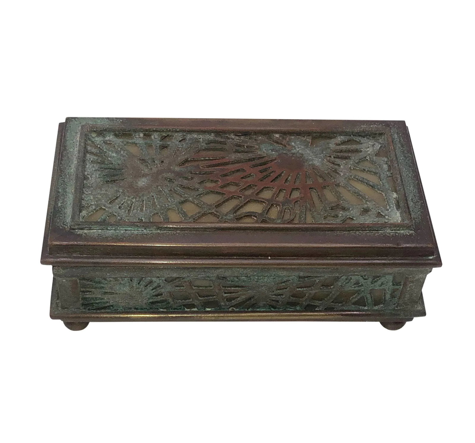 Tiffany Studios Stamp Box - 8