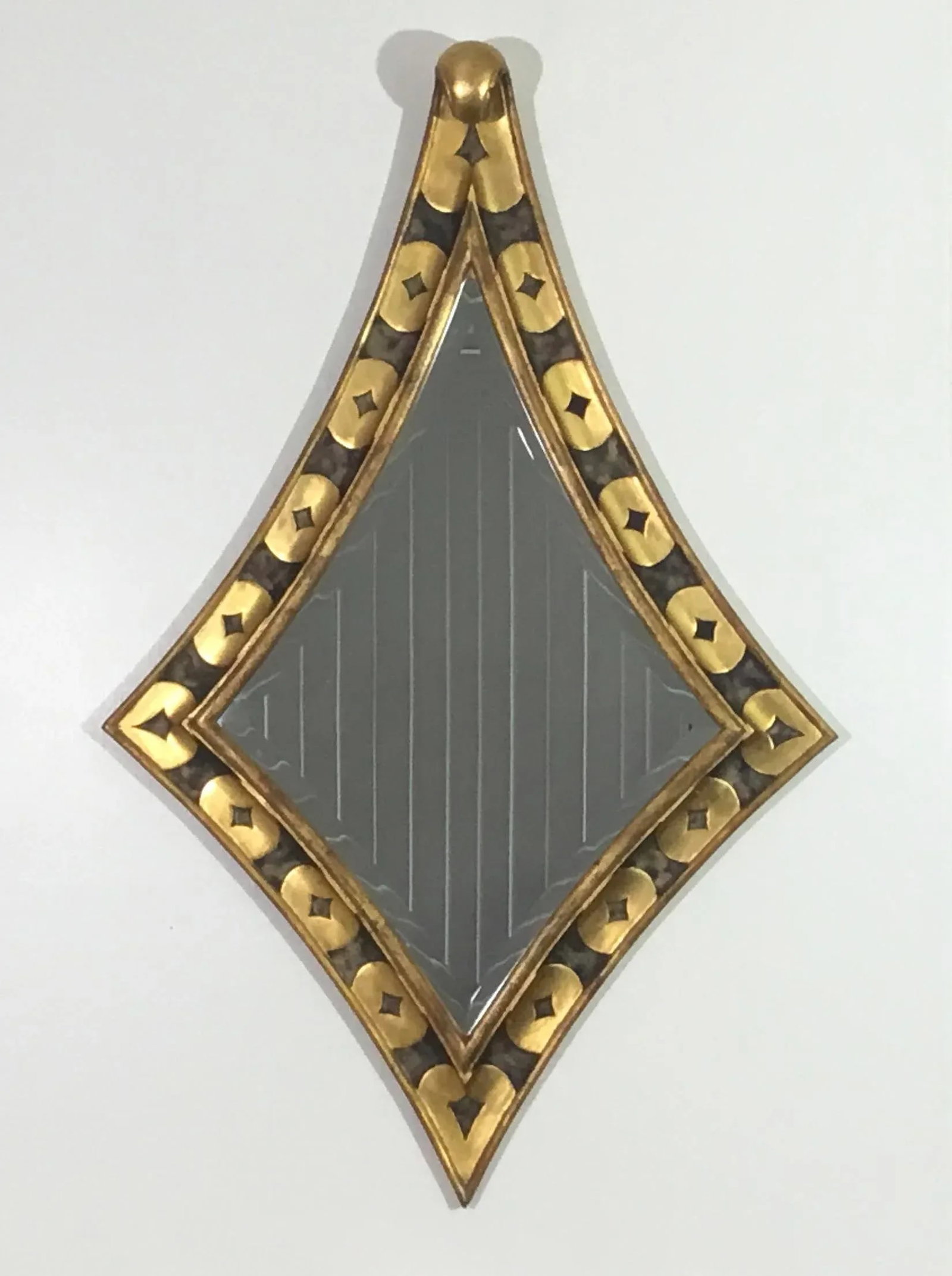 Harrison and Gil-Dauphine -Gilt Wood Mirror - 12