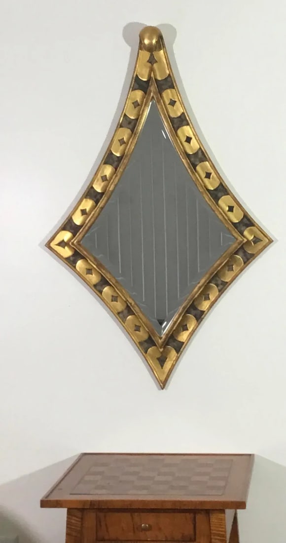 Harrison and Gil-Dauphine -Gilt Wood Mirror - 2