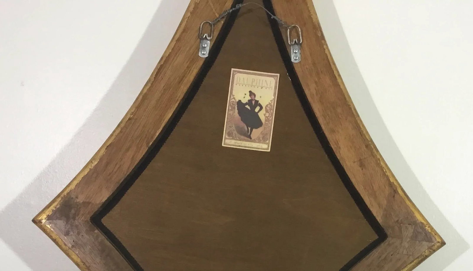 Harrison and Gil-Dauphine -Gilt Wood Mirror - 6