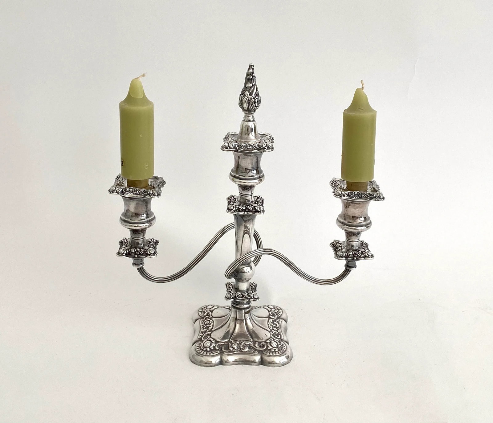 1920s Silverplate E. G. Webster Candelabras - a Pair - 2