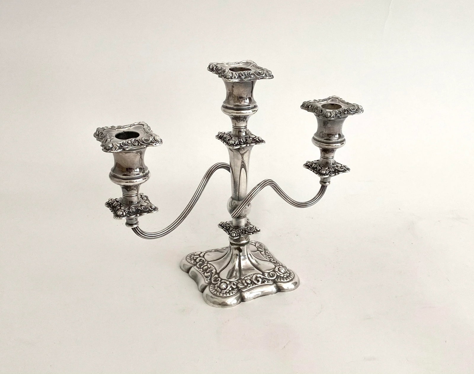 1920s Silverplate E. G. Webster Candelabras - a Pair - 5