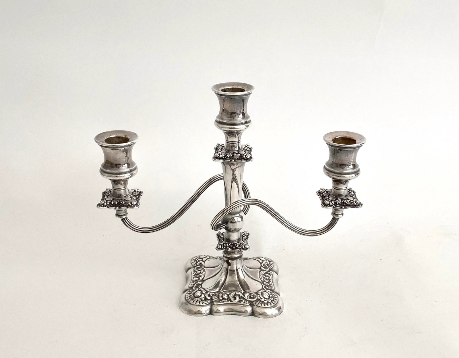 1920s Silverplate E. G. Webster Candelabras - a Pair - 6