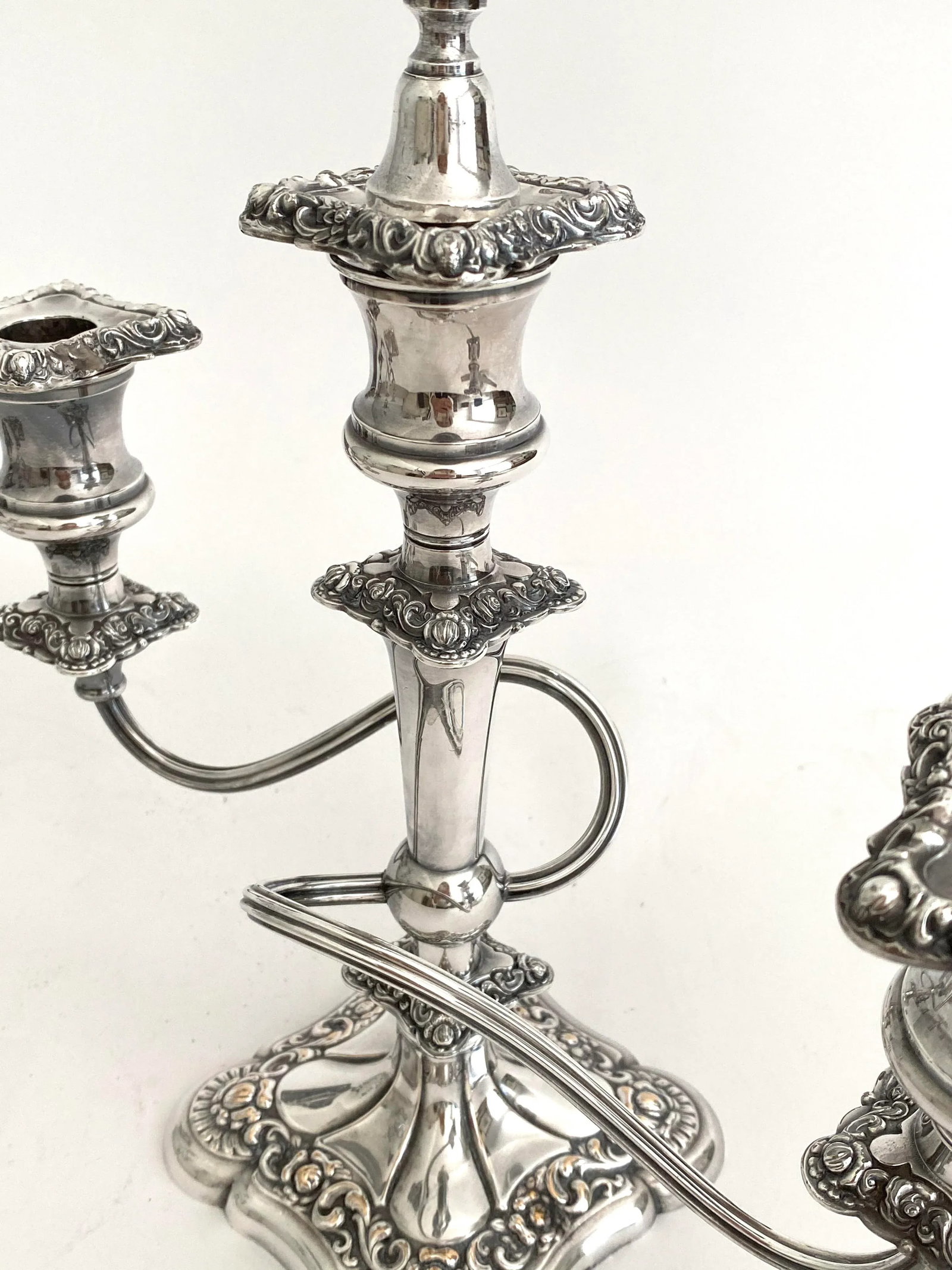 1920s Silverplate E. G. Webster Candelabras - a Pair - 9