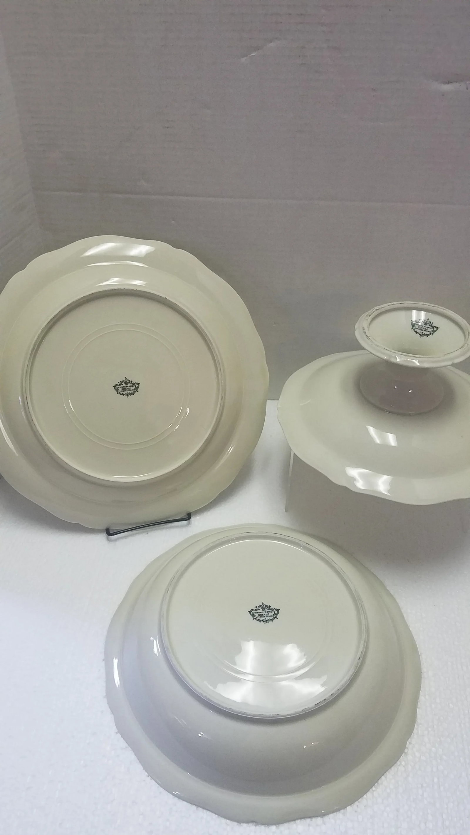 Mid 20th Century French Limoges Serving Pieces - Set of 3 - 2